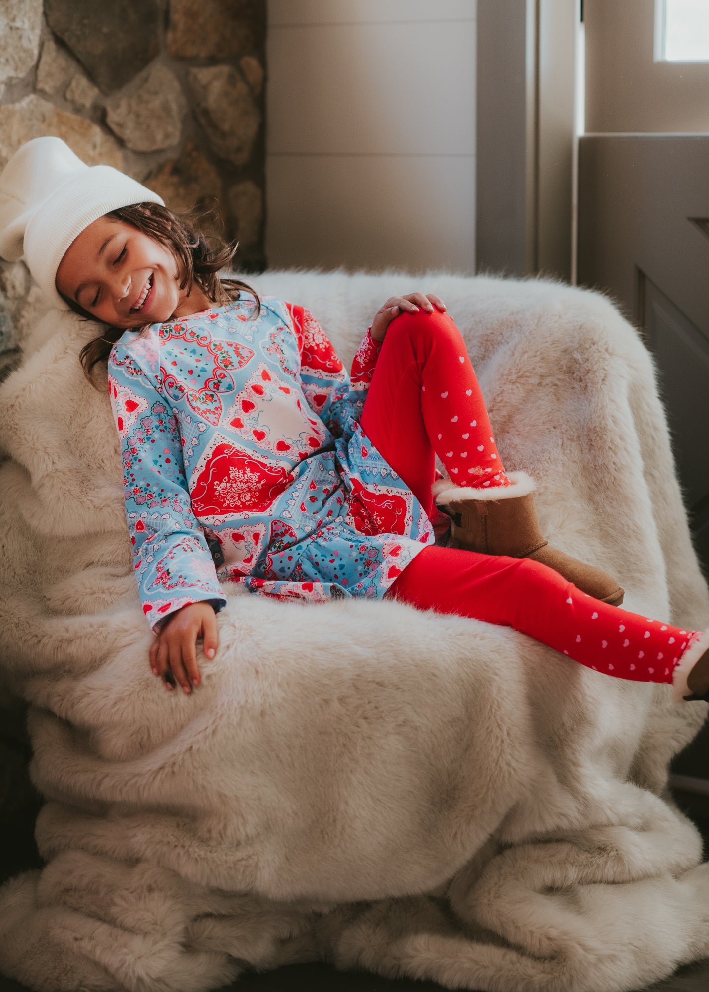 Heart-Filled Leggings