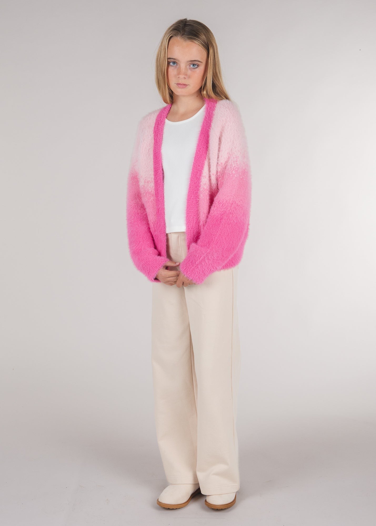 Pink Cardigan for Tween Girls | Finding Foxtale