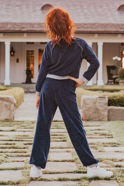 Carry On Velour Bottoms