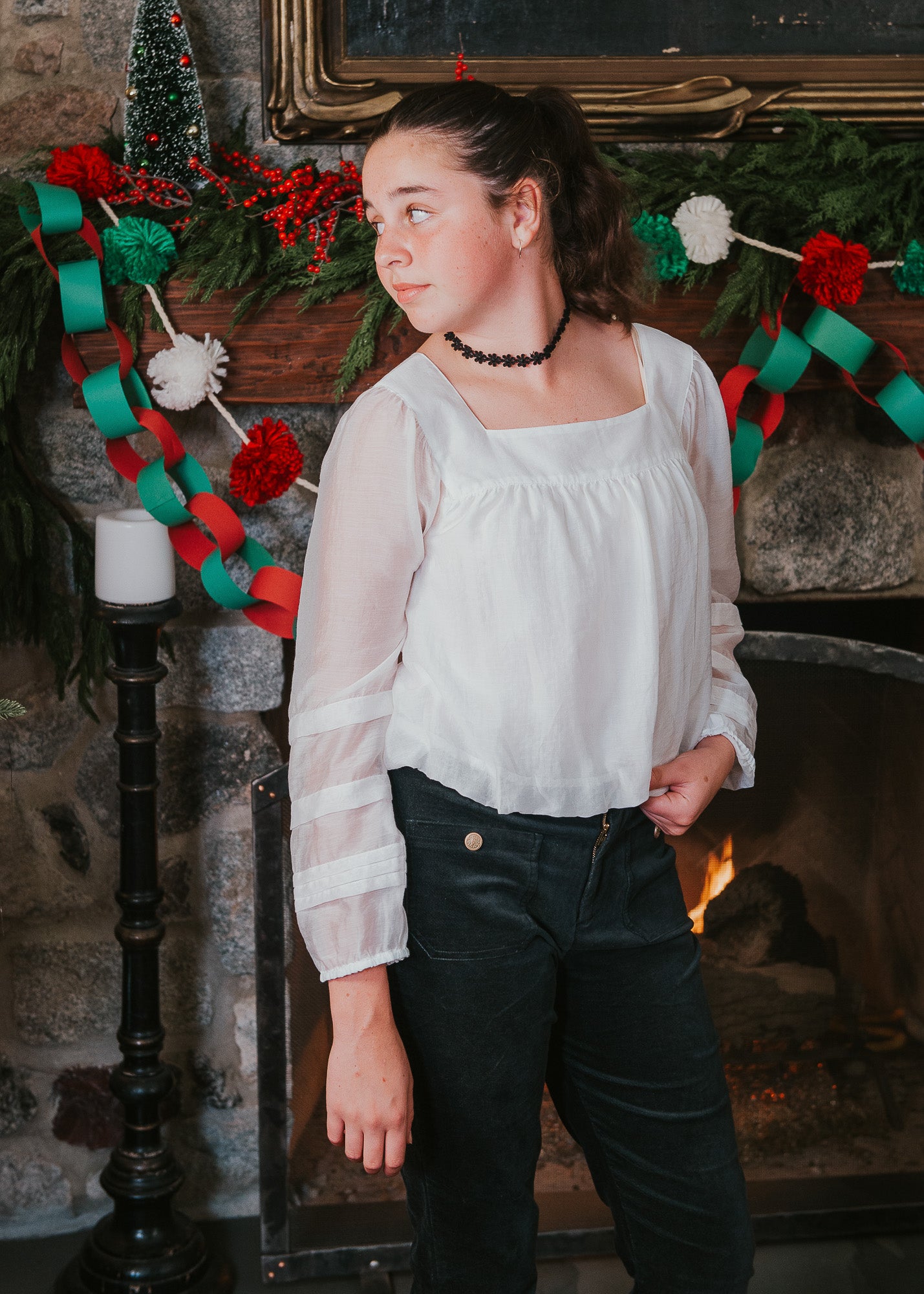 Frosty Blouse