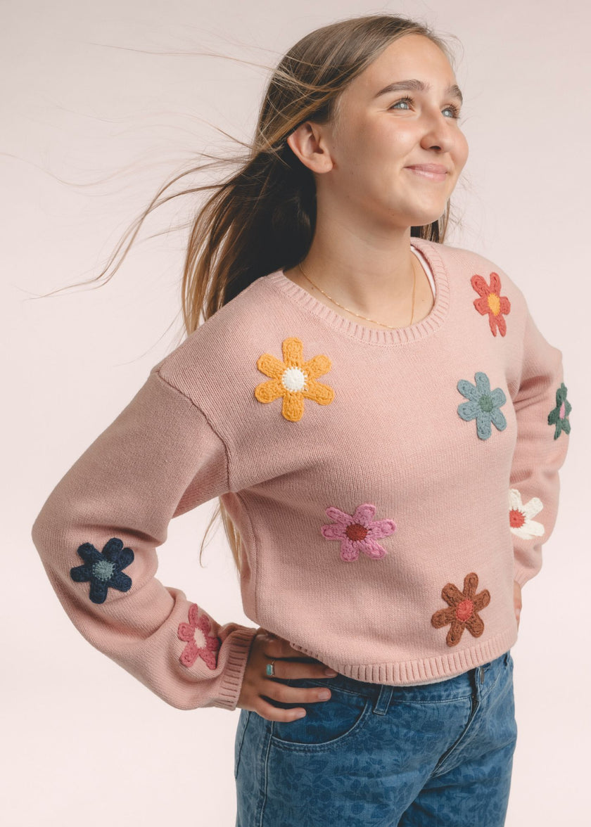 Crazy Daisy Sweater