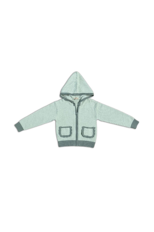 Blue Surf Zipper Jacket