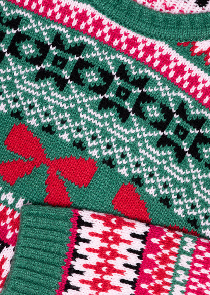 Jingle Bow Sweater