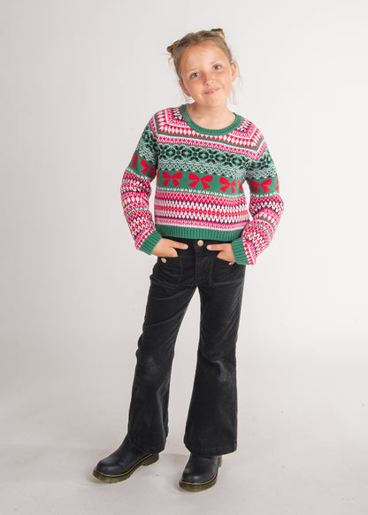 Jingle Bow Sweater