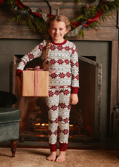 Snow Day Fitted PJ Set