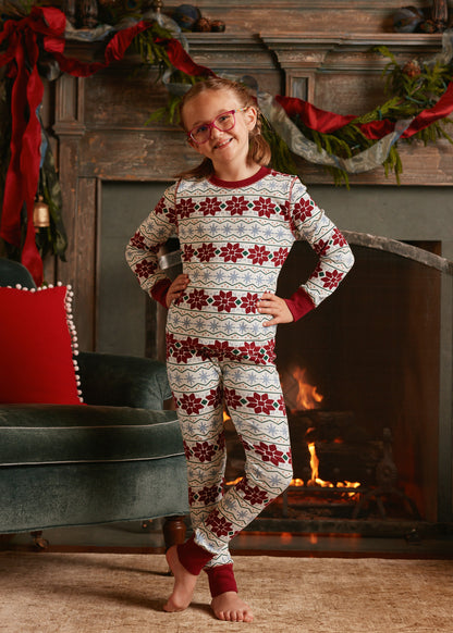 Snow Day Fitted PJ Set