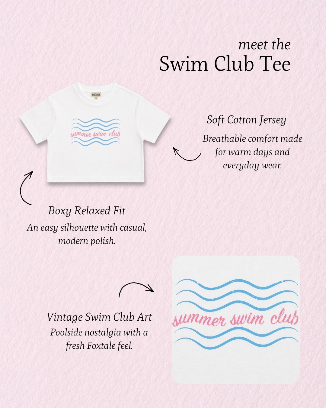 Swim Club Tee