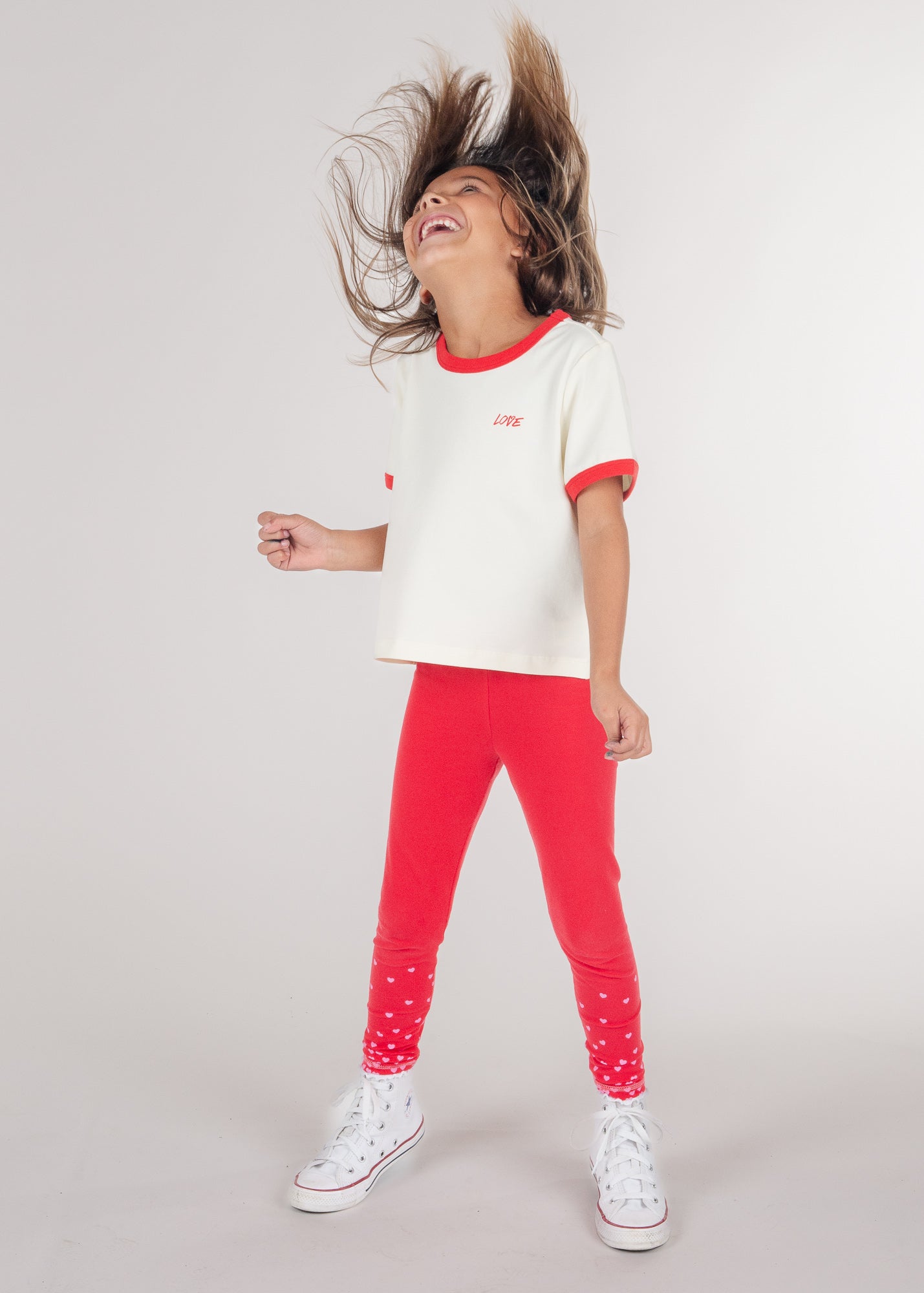 Heart-Filled Leggings