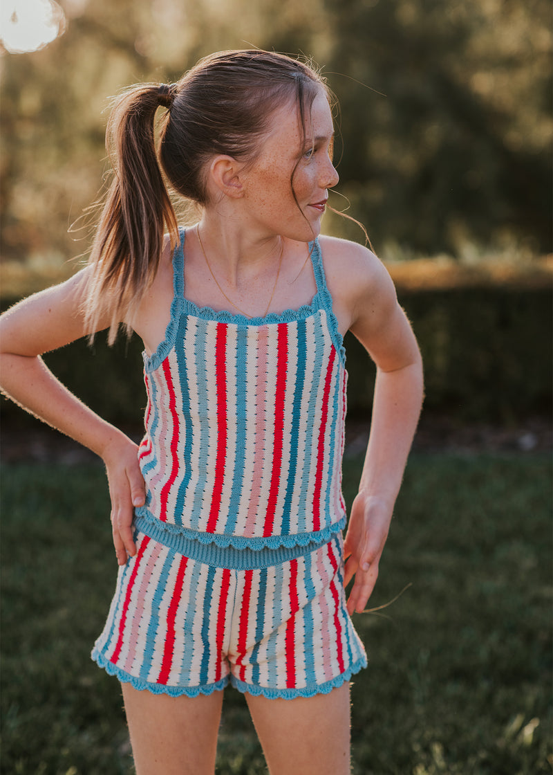 For all her barefoot adventures.