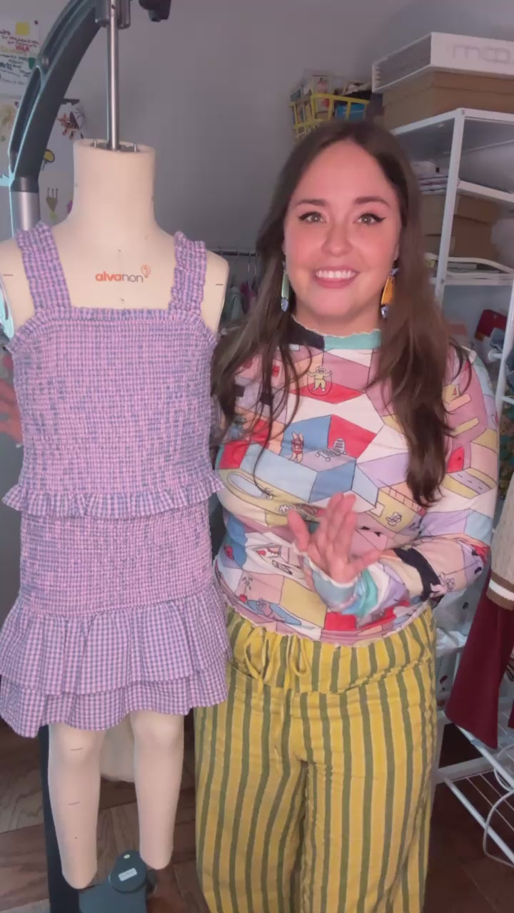 Foxtale designer Sam gives a detailed look at the Alice Tank and Slice Skirt