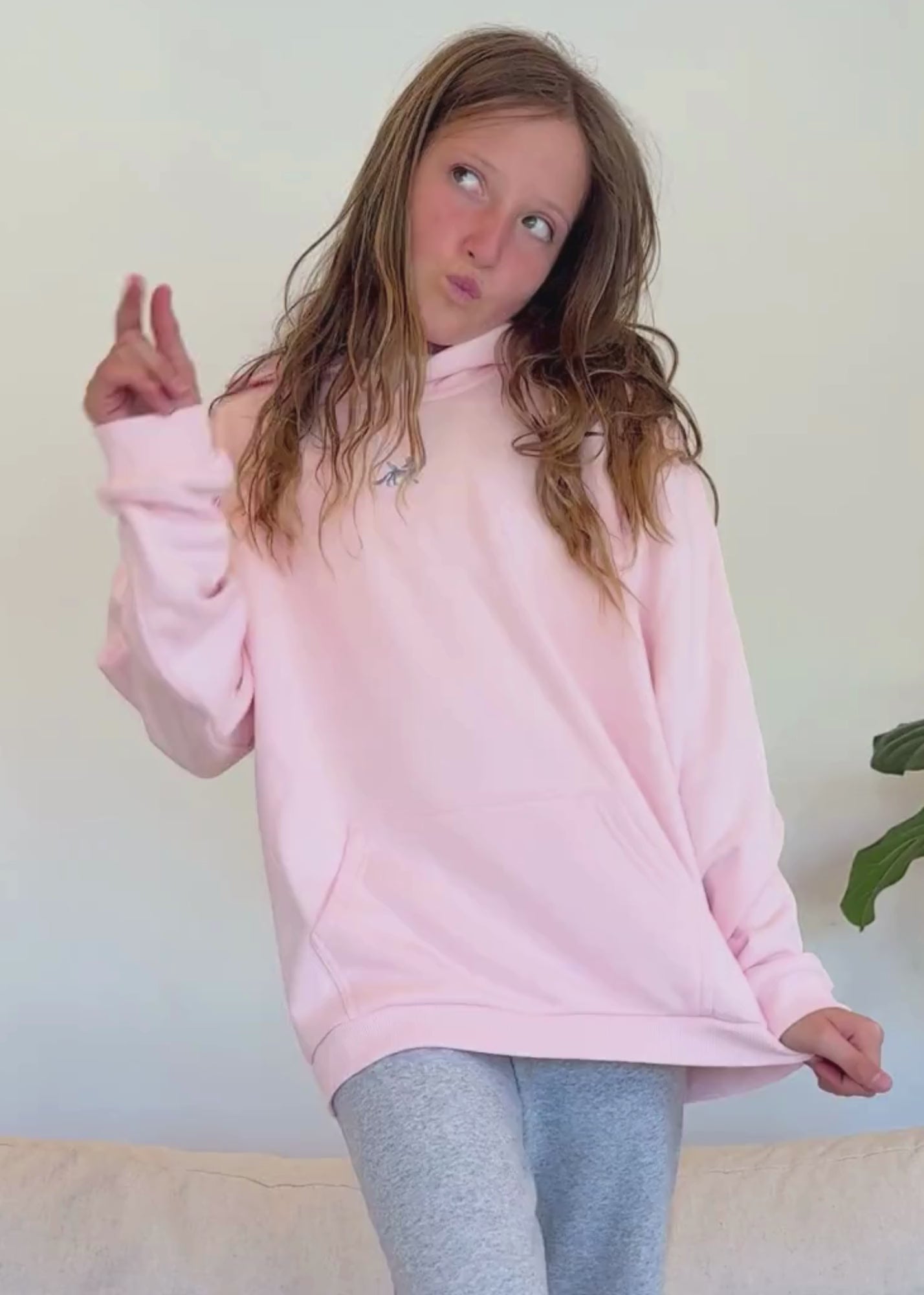 Word Art Hoodie for Tween Girls | Finding Foxtale