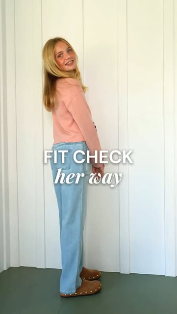 Fit check, her way. The best outfits are the ones she makes her own.