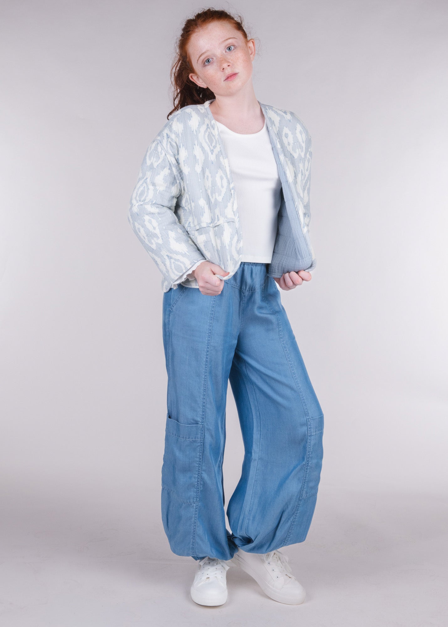 Zoey Chambray Pants